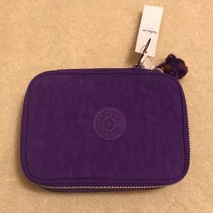 Kipling Purple Makeup Bag